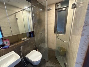 Bathroom in 3 BHK Apartment at Lodha Parkside, Worli – for Sale