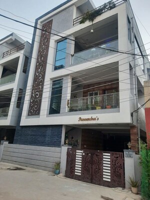1.5 BHK Independent House – Exterior View View at Ameenpur - for Rent