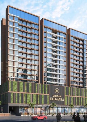 2 BHK Apartment – Exterior View View at Vihaan Eleganza, Nerul Sector 13 - for Sale