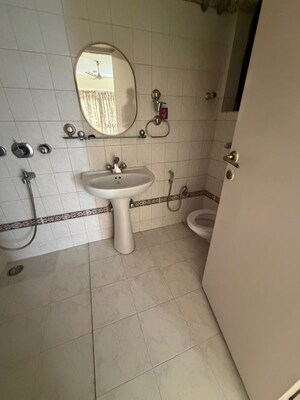 Bathroom in 2 BHK Apartment at Lake Side Cooperative Housing Society, Chandivali – for Rent