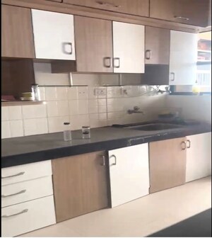 Kitchen in 3 BHK Apartment at Nagpal Dev Exotica, Kharadi – for Rent