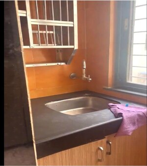 Kitchen in 3 BHK Apartment at Nagpal Dev Exotica, Kharadi – for Rent