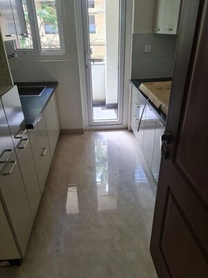 Kitchen in 3 BHK Builder Floor at Queens Road – for Rent
