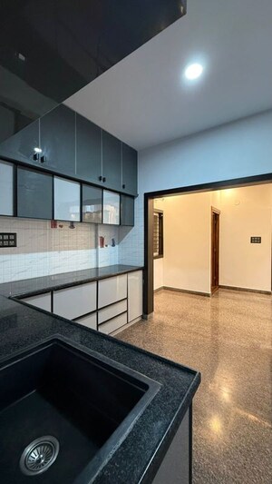 Kitchen in 3 BHK Apartment at Prestige Primrose Hills, Banashankari 6th Stage – for Rent