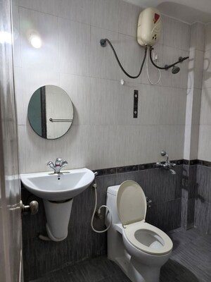 Bathroom in 3 BHK Apartment at Venkatesh Flora Phase II, Mundhwa – for Rent