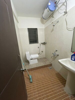 Bathroom in 2 BHK Apartment at Vijaydeep Deccan Gold, Kharadi – for Rent