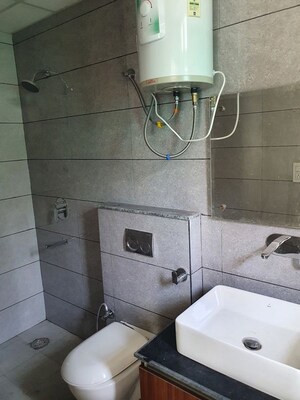 Bathroom in 3.5 BHK Apartment at Sector 85 – for Rent