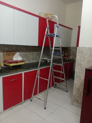 Staircase in 3.5 BHK Independent House at Sector 18 – for Rent