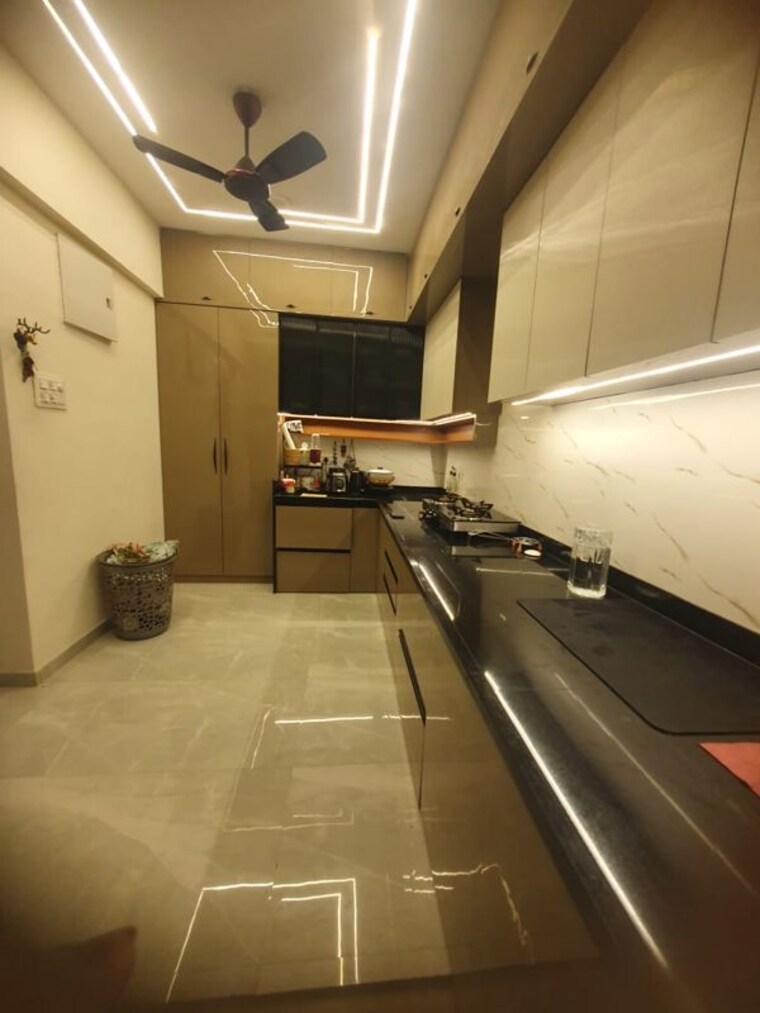 Kitchen, swaraaj-heights 3 Bedroom 960 Sq.Ft. Apartment In Punawale Pune 10516706