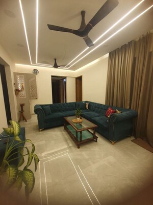 Living Room in 3 BHK Apartment at Swaraaj Heights, Punawale – for Sale