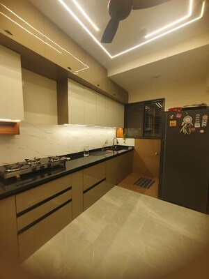 Kitchen in 3 BHK Apartment at Swaraaj Heights, Punawale – for Sale
