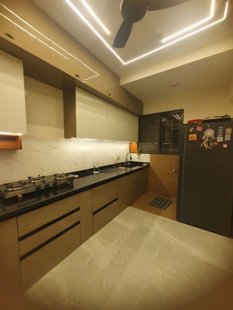 Kitchen, swaraaj-heights 3 Bedroom 960 Sq.Ft. Apartment In Punawale Pune 10516706