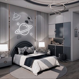 3 BHK + Study Room 1550 Sq.Ft. Builder Floor in Signature Global Daxin Vistas