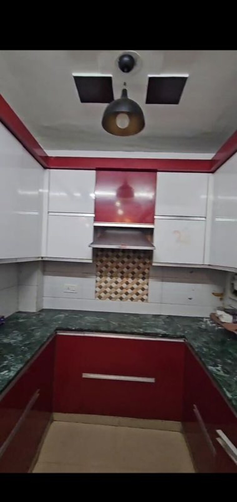 Kitchen, mahavir enclave 3 Bedroom 900 Sq.Ft. Builder Floor In Mahavir Enclave Delhi 10516717