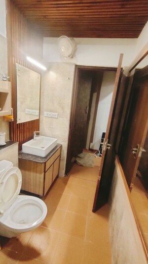 Living Room in 3 BHK Apartment at Sushma Crescent, Dhakoli – for Rent