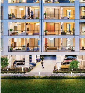 3 BHK Builder Floor – Exterior View View at Signature Global Daxin Vistas, Bhondsi - for Sale