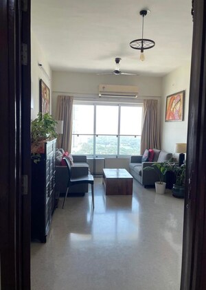 Living Room in 2 BHK Apartment at Romell Aether, Goregaon East – for Rent