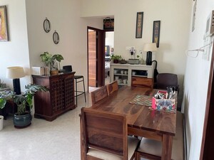 Living Room in 2 BHK Apartment at Romell Aether, Goregaon East – for Rent