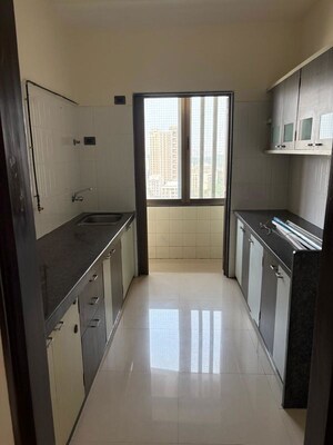 Kitchen in 3 BHK Apartment at Satellite Tower, Goregaon East – for Rent