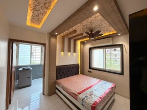 Bedroom in 2 BHK Apartment at Gurukrupa Memories, Kharadi – for Rent