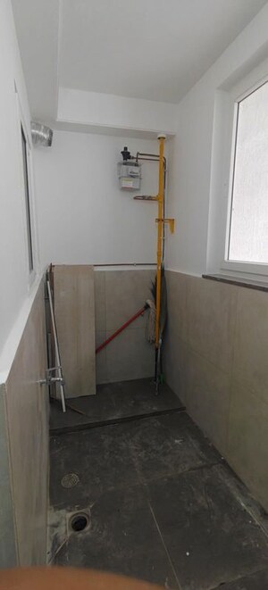 Bathroom in 3 BHK Apartment at Rajapushpa Provincia, Narsingi – for Rent