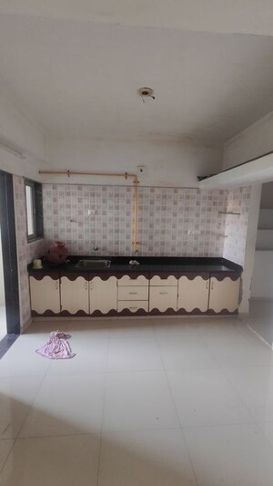 Kitchen in 3 BHK Apartment at Thaltej – for Rent
