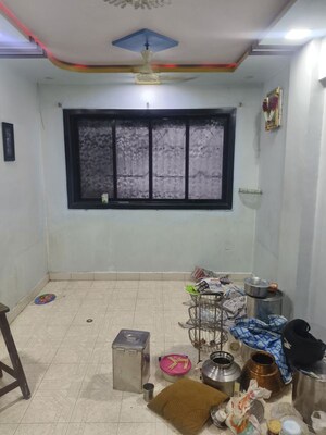 Living Room in 1 BHK Apartment at New Tulsi Shyam CHS, Kalyan West – for Rent