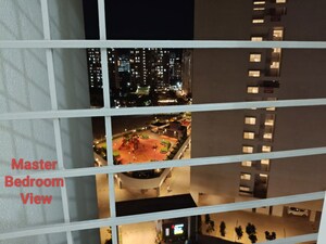 Balcony in 2 BHK Apartment at Rama Fusion Towers, Hinjewadi – for Rent