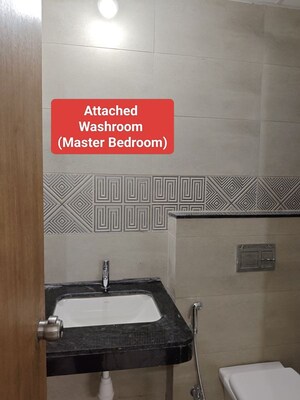 Bathroom in 2 BHK Apartment at Rama Fusion Towers, Hinjewadi – for Rent