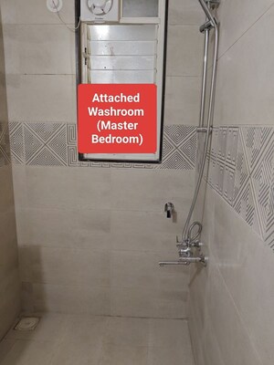 Bathroom in 2 BHK Apartment at Rama Fusion Towers, Hinjewadi – for Rent