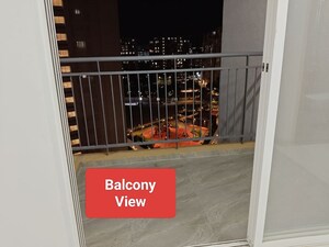 Balcony in 2 BHK Apartment at Rama Fusion Towers, Hinjewadi – for Rent