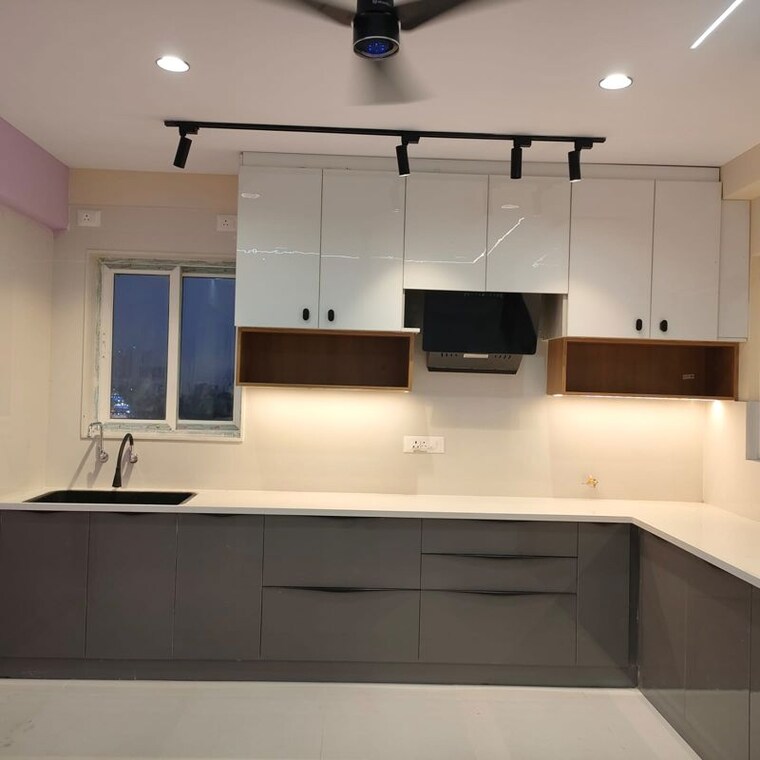 Kitchen, madhu-park-ville 3 Bedroom 1962 Sq.Ft. Apartment In Tellapur Hyderabad 10516872