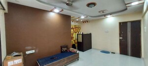 Living Room in 2 BHK Apartment at Siddhivinayak Madhukunj Apartment, Kalwa – for Rent