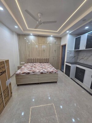 Bedroom in 1 RK Builder Floor at Allure Homes, Sector 14 – for Rent