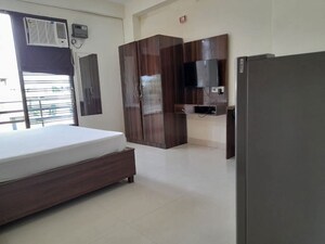Bedroom in 1 RK Builder Floor at Allure Estate, Sector 14 – for Rent