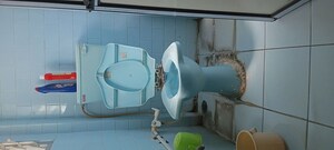 Bathroom in 1 BHK Apartment at Mahavir Complex Vasai, Vasai West – for Sale