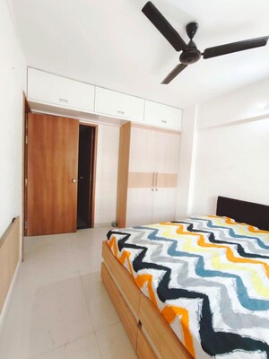 Bedroom in 2 BHK Apartment at Kohinoor Zen Estate, Kharadi – for Rent