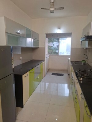 Kitchen in 2 BHK Apartment at Ganga Platino, Kharadi – for Rent
