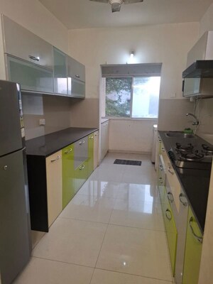 Kitchen in 2 BHK Apartment at Ganga Platino, Kharadi – for Rent