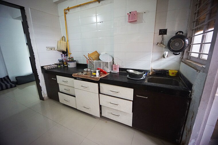 Kitchen, tragad 2 Bedroom 131 Sq.Yd. Apartment In Tragad Ahmedabad 10517010