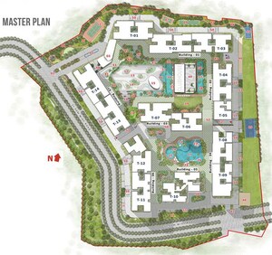 Master Plan in 2 BHK Apartment at Godrej Parkshire, Hoskote – for Sale