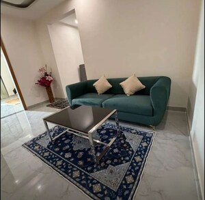 Living Room in 3 BHK Apartment at Gomti Nagar – for Rent