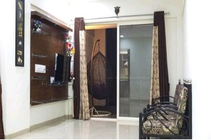 Living Room in 3 BHK Apartment at Global Precioso Apartment, Kharadi – for Rent