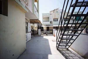 Staircase in 5 BHK Independent House at Pethapur – for Sale