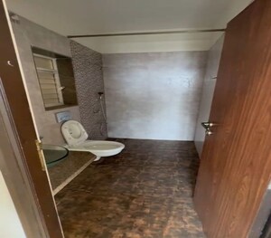 Bathroom in 2 BHK Apartment at Omkar Veda Exclusive, Parel – for Rent