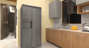 Kitchen in 1 BHK Builder Floor at Sector 22 – for Rent