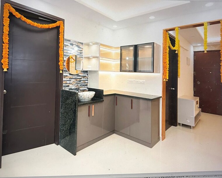 Kitchen, saritha-serene 2 Bedroom 1000 Sq.Ft. Apartment In Gunjur Bangalore 10517112