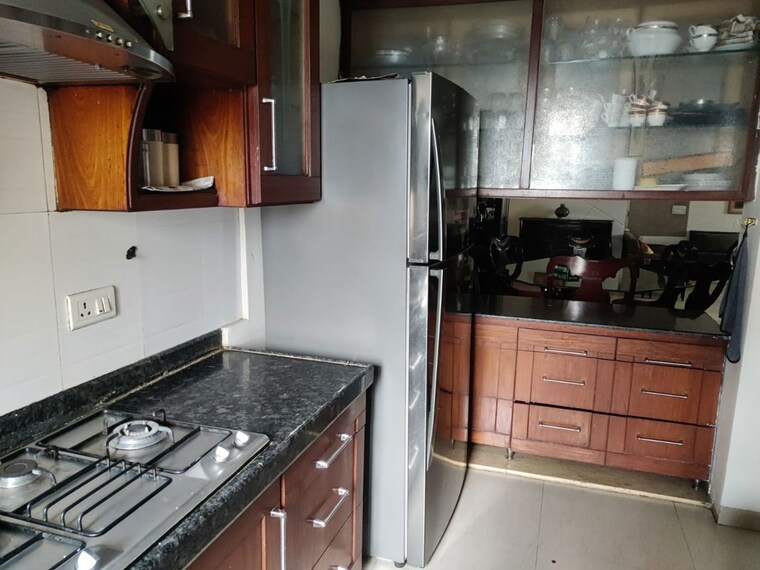 Kitchen, shalimar-heights-lucknow 3 Bedroom 2000 Sq.Ft. Apartment In Butler Colony Lucknow 10517046