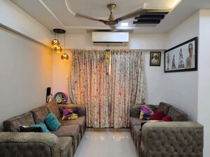 Living Room in 2 BHK Apartment at Saptashree Heights, Dhokali – for Sale