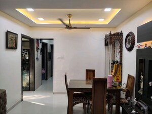 Living Room in 2 BHK Apartment at Saptashree Heights, Dhokali – for Sale